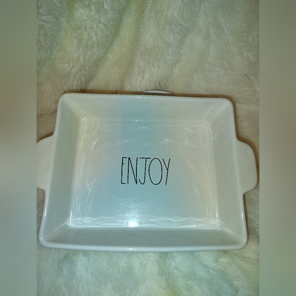Rae Dunn Enjoy Large Bakeware